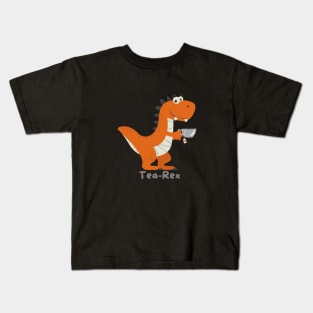 Tea Rex Kids T-Shirt